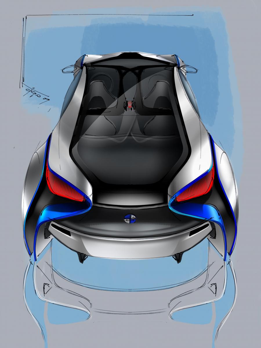  BMW Vision EfficientDynamics Concept 2009 года  (фото 197 из 206)